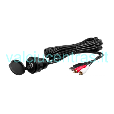 BOSS socket for AUX/USB connections